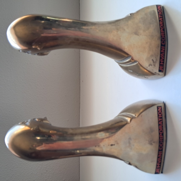 Chic Brass Duck Bookends - Picture 4 of 7